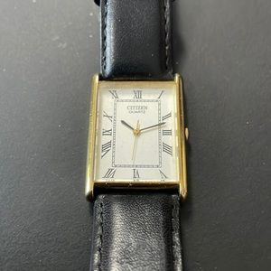 Citizen Men’s leather watch